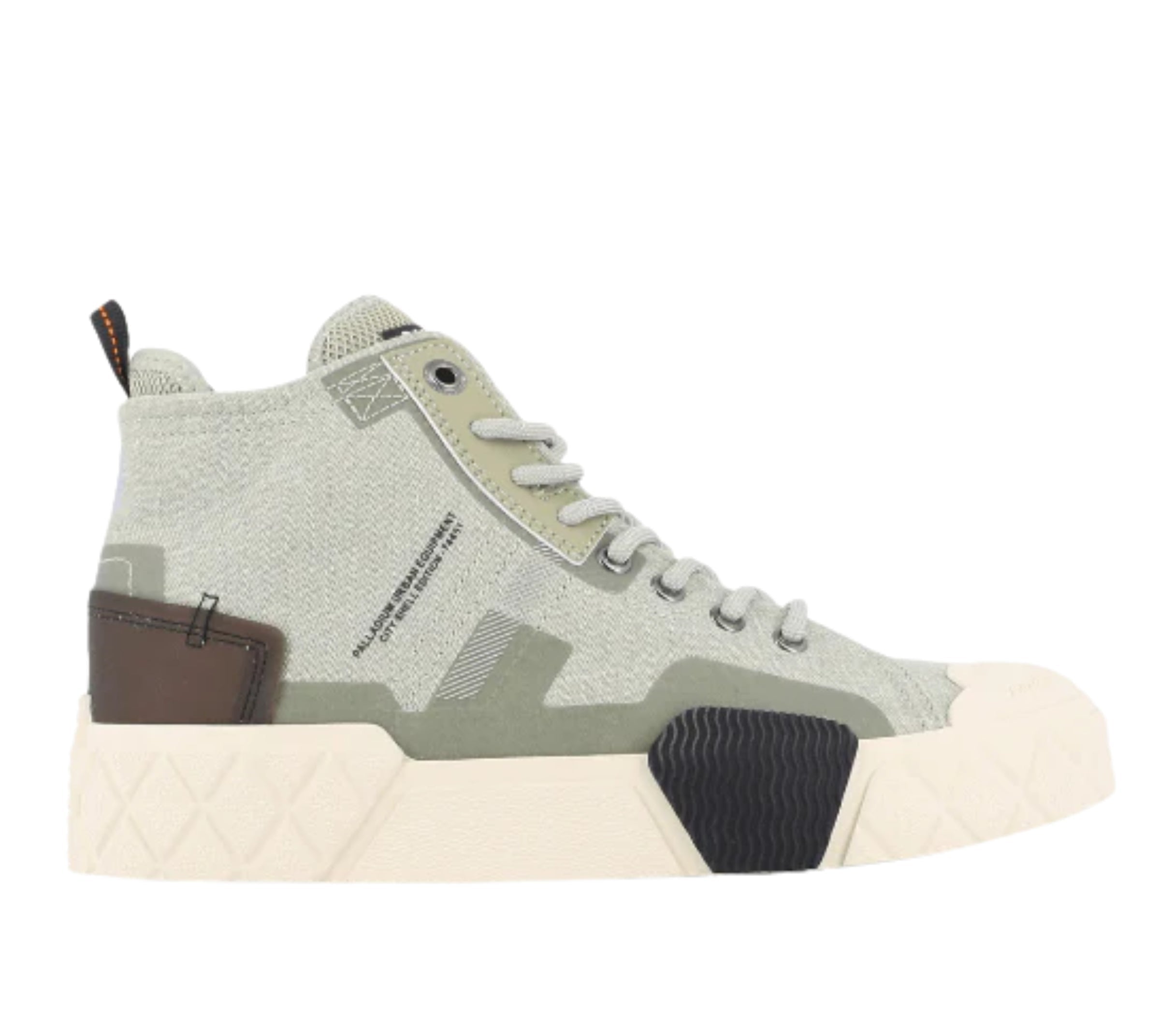 Palladium Sneaker Ace City Shell Abbey Stone